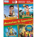 Animation Ke Superstars Vol:2 ( Movies Bal Ganesh-2 /Bal Hanuman-2 /Pangaa Gang /Pandavas)